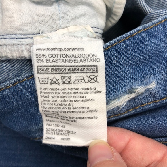 TOPSHOP Moto Baxter Skinny Jean - Picture 8 of 8